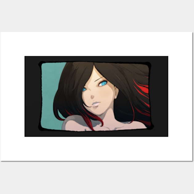 Gravity Rush 2 - Ravan Portrait Wall Art by Gekidami